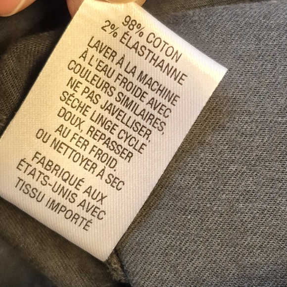 Nili Lotan Shon Horseshoe Pants Barrel Leg Twill Black EUC $390 Womens Sz 00 - Picture 13 of 13